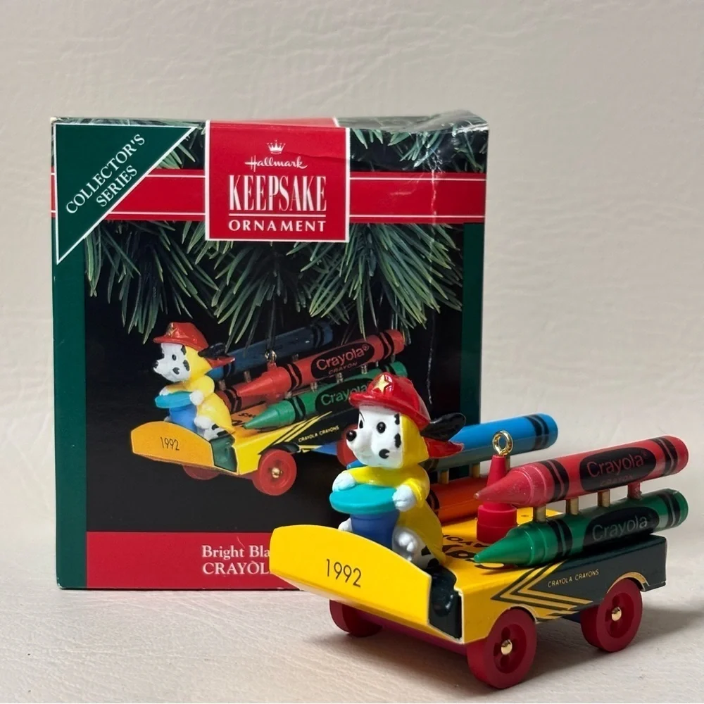 Hallmark Keepsake Ornament Crayola Crayons Bright Blazing Colors